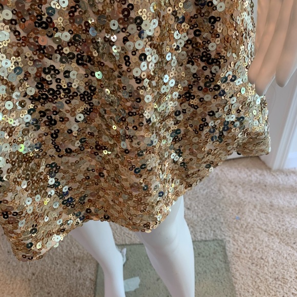 B. Darlin Sequin Fit Flare Dress - Picture 5 of 7